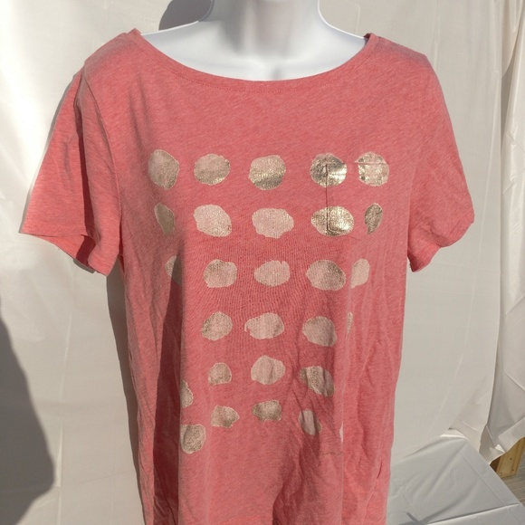 Tommy Hilfiger Women's Size Large Spotted TShirt - Picture 1 of 8